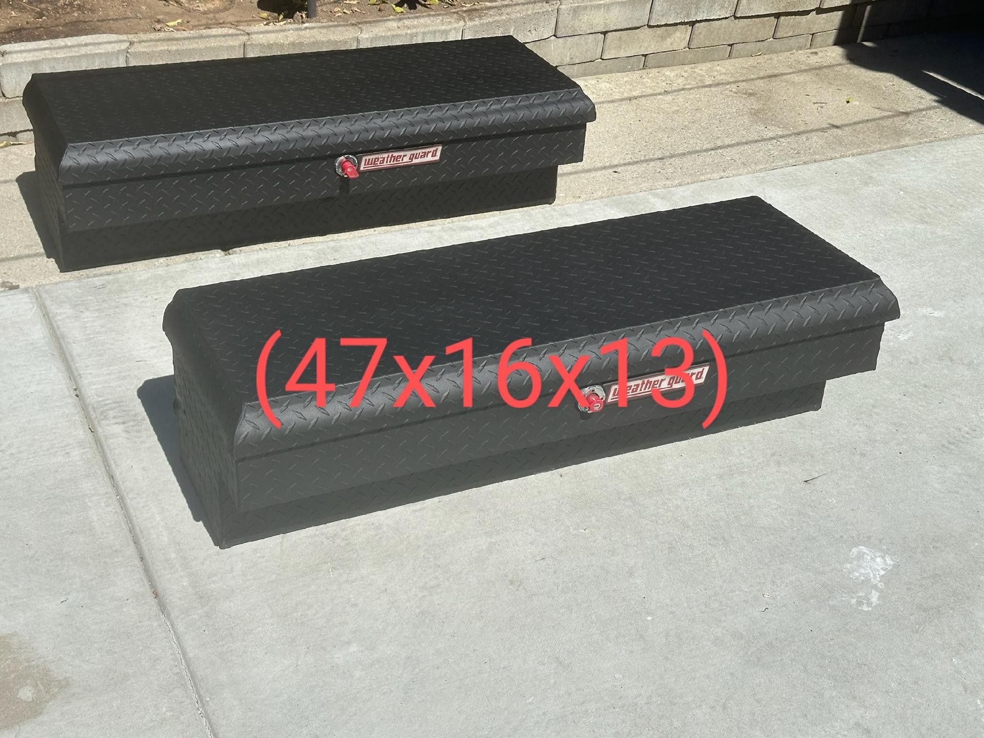WeatherGuard Cajas D LADOS π SIDE TOOL BOXES (47x16x13) π»