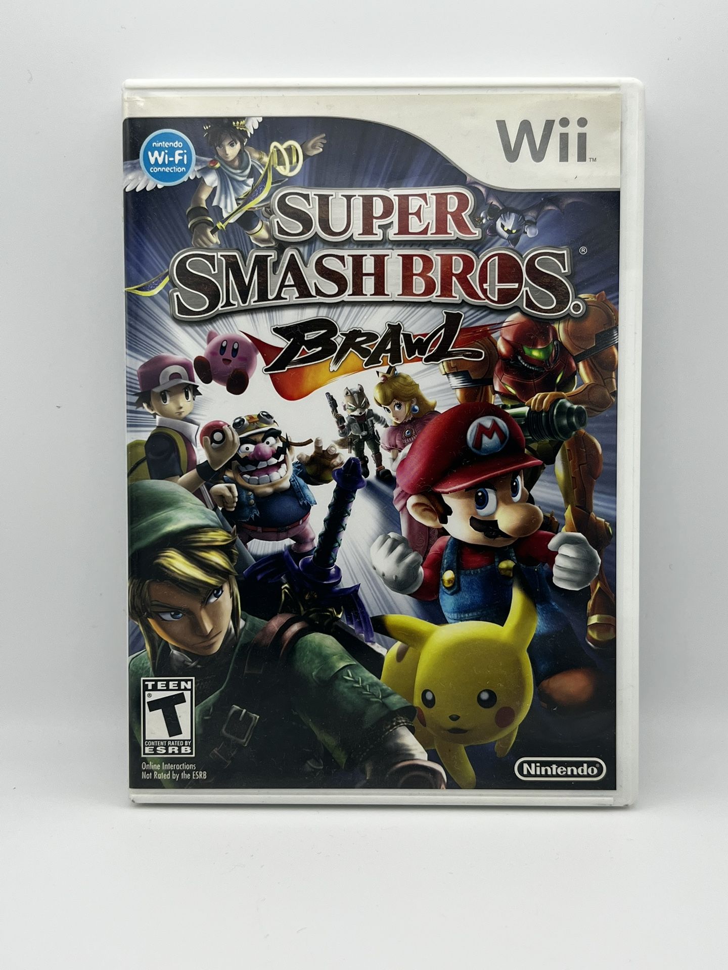 Super Smash Brawl - Wii Videogame (w/ Booklet)