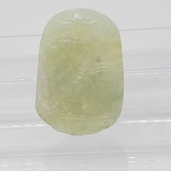 Hand Carved Jade Lucky Pendant Carving 