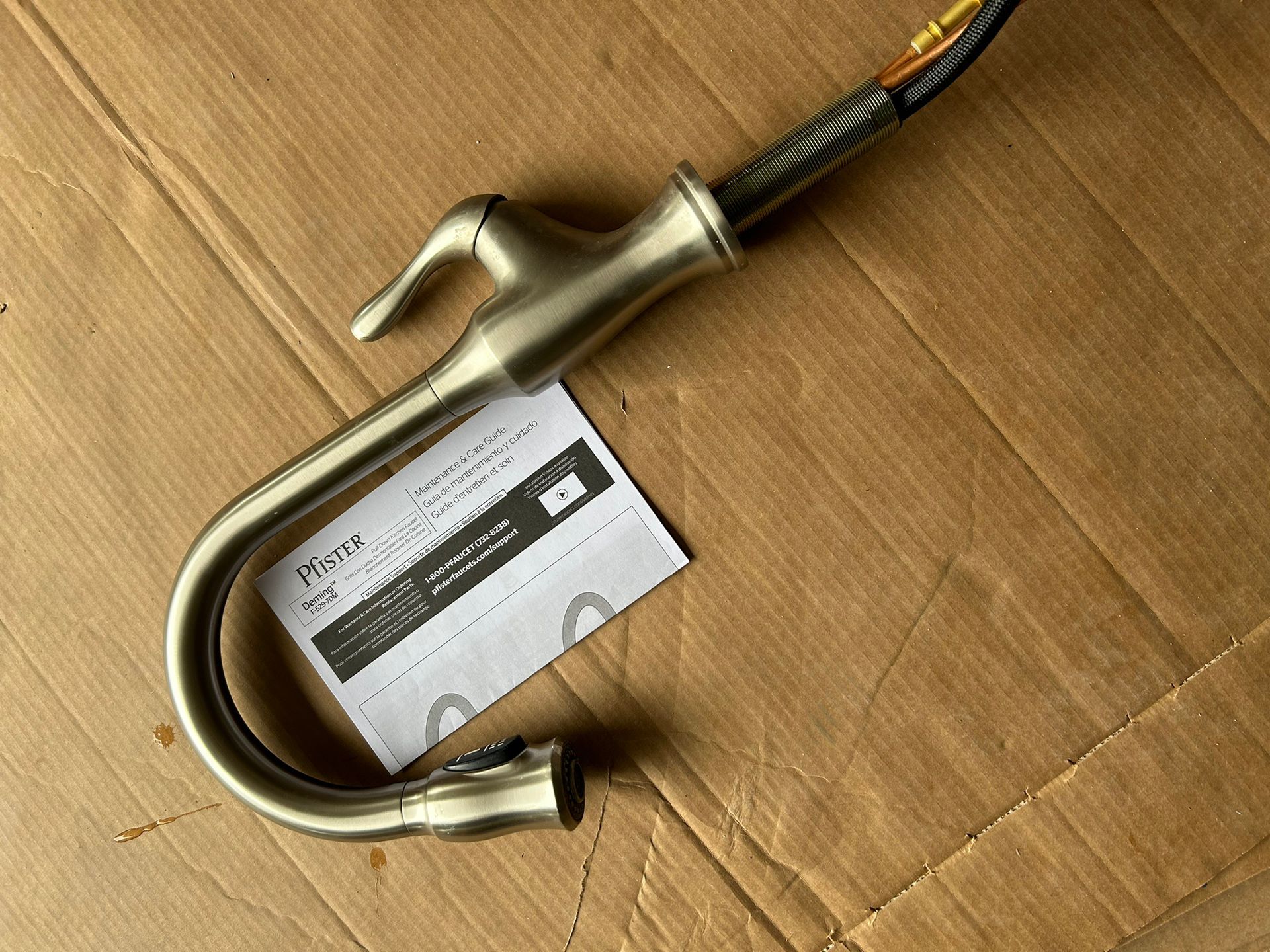 Pull Down Kitchen Faucet