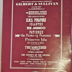 Gilbert & Sullivan: The D’Oyly Carte Opera Company 24-CD Box Set