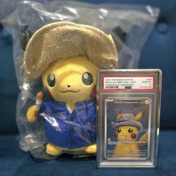 Pokemon Psa 10 Pikachu Van Gogh 