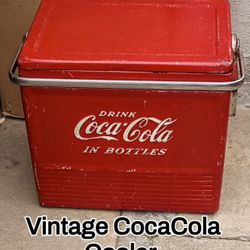 Vintage Coca Cola Cooler 1950's