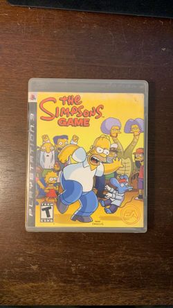 EA The Simpsons Game PS3 Complete w/ Manual, Multiplayer, 2007