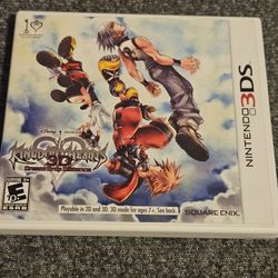 Kingdom Hearts Dream Drop Distance 3ds Game
