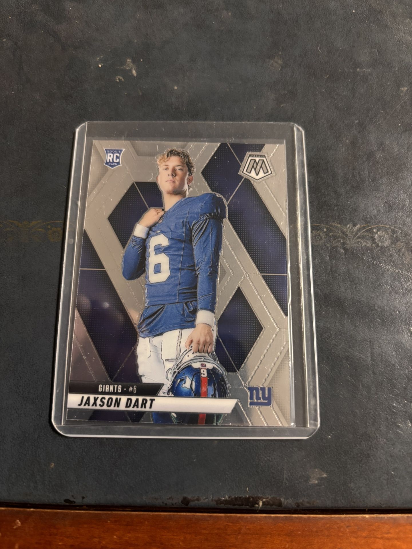 Jackson Dart Panini Mosaic Base Rookie Football Card