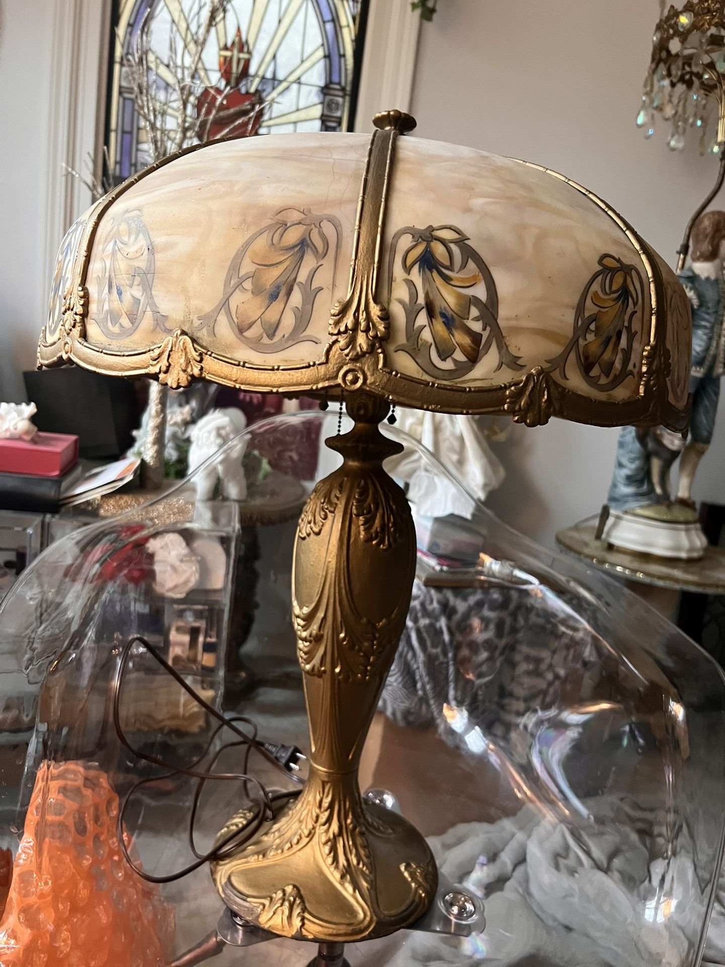 Antique Circa 1900 Table Lamp