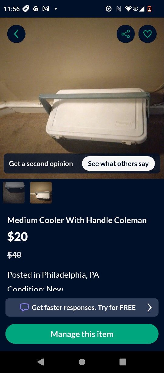 Coleman Cooler