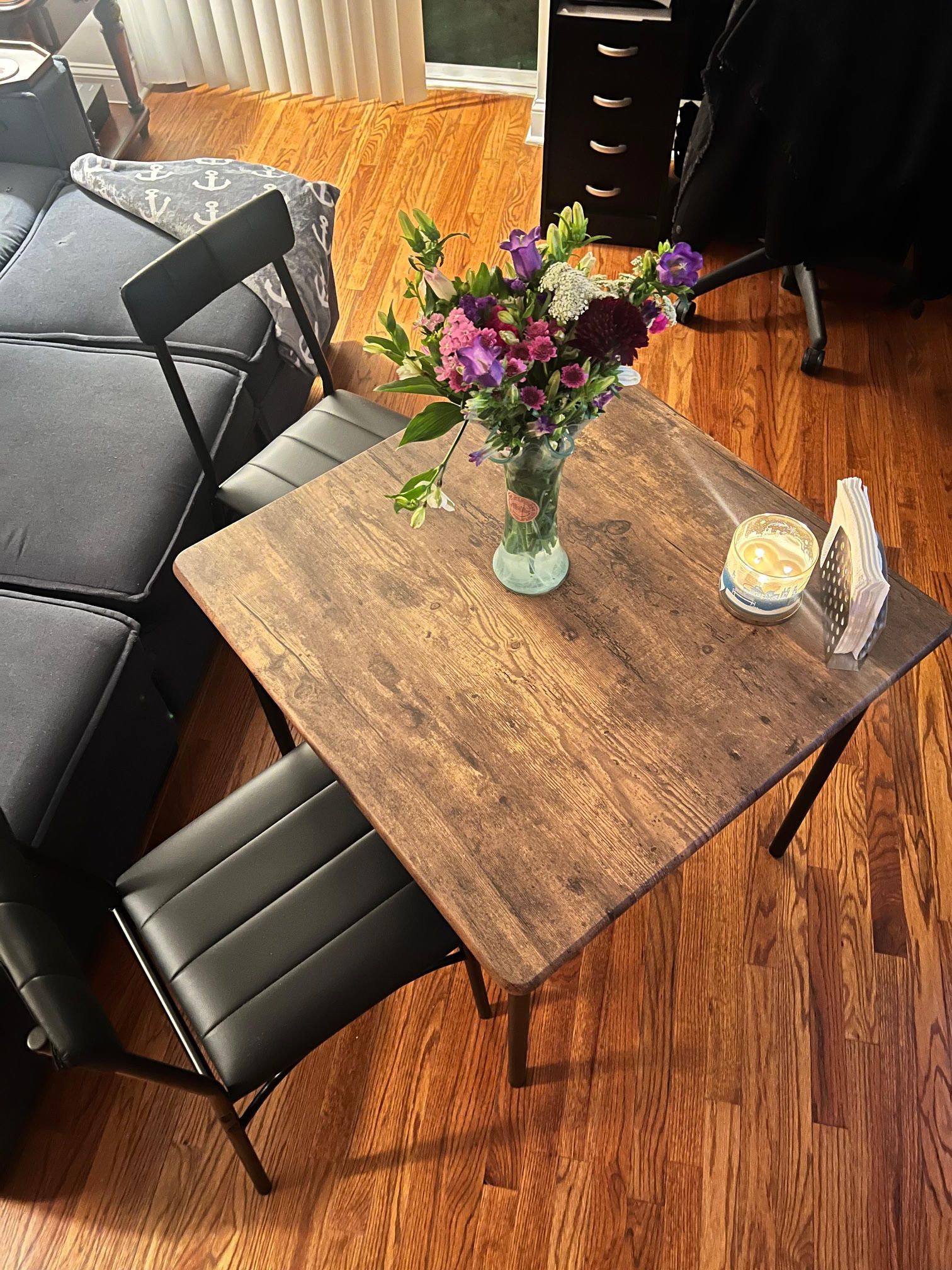 Dining Table With Two Chairs