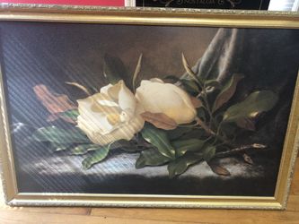 Painting including frame