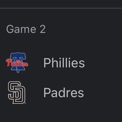 1 Ticket For Game 2 NLCS!