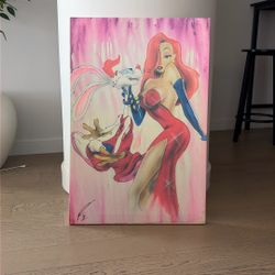 Gorgeous Jessica rabbit Wall art