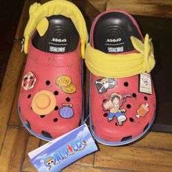 One Piece Luffy Crocs