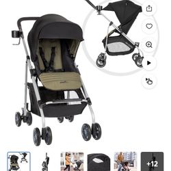 Evenflo Reversi Lightweight Reversible Stroller, Leonis Green, Unisex