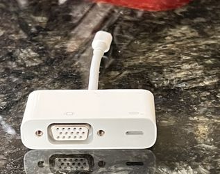 Apple lightening To VGA adapter (still Available Oct 2025)