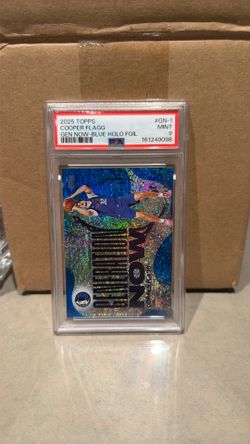 2025 TOPPS COOPER FLAGG GEN NOW-BLUE HOLO FOIL 082/150
