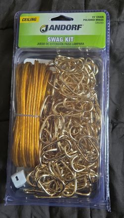 Brand New In The Package, Jandorf Swag Kit, 15 feet.