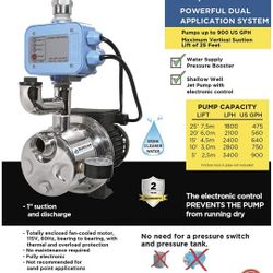 Sprinkler Pump Booster  Brand New 