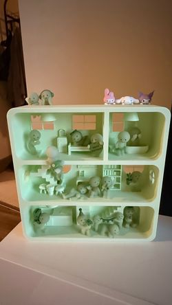 Smiski house doll display
