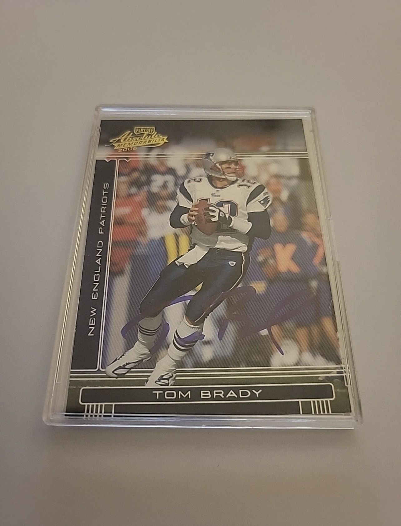 Tom Brady 2006 Hand signed with certificate of authenticity (coa)
