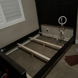 Solid Wood Queen Sized Bed Frame