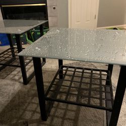 2 End Tables 2ft X 2ft  Square 