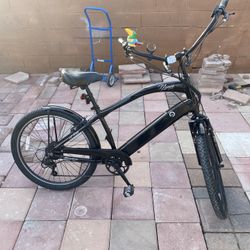 Hyper E-Ride 26” Electric Bike – 36V, Pedal Assist, Lock Included