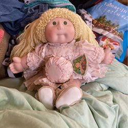 Porcelain Head Cabbage Patch Doll 1985 Applause