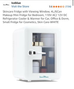 Fridge with Viewing Window, 4L/6Can