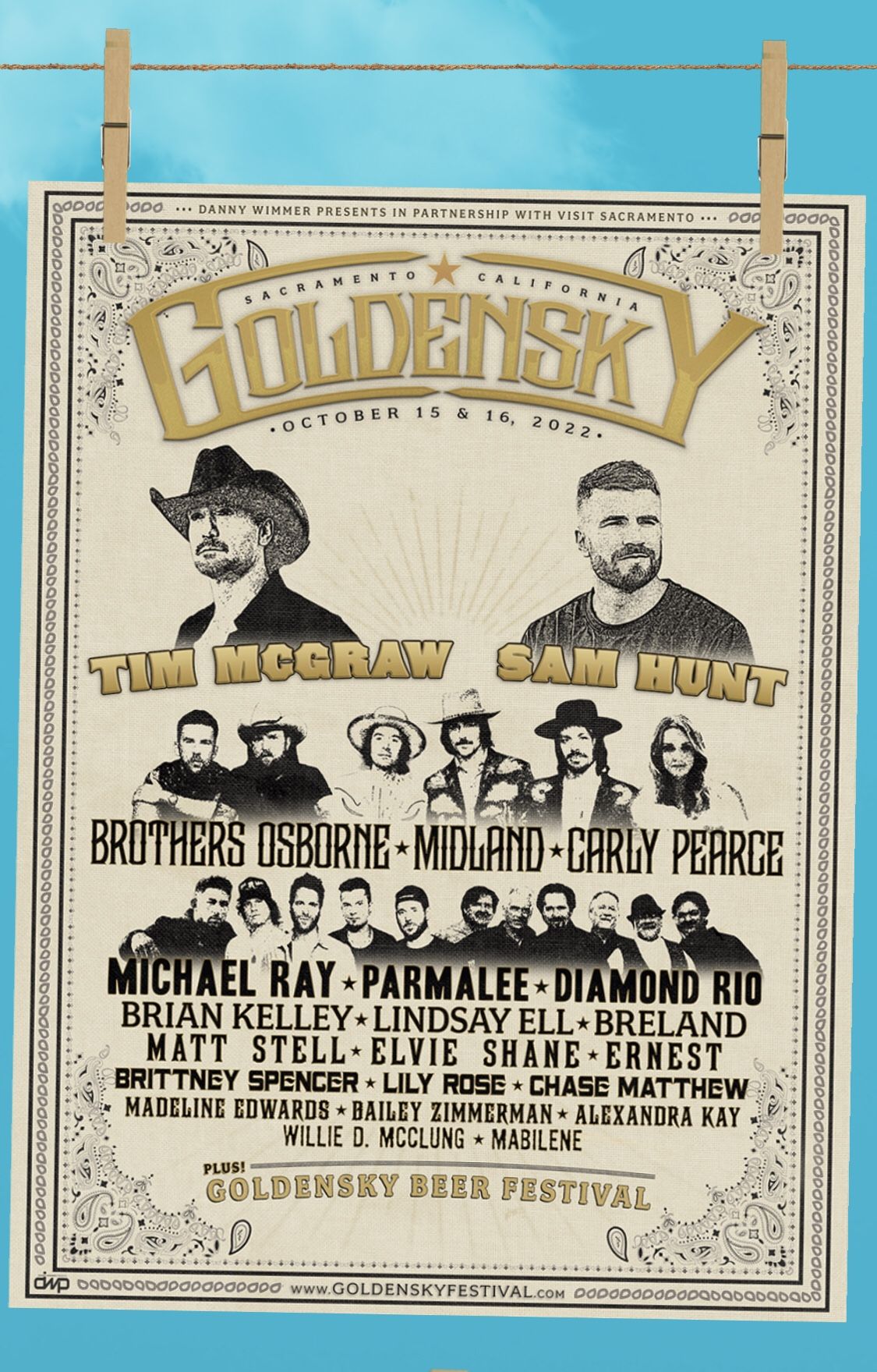 Goldensky Country Festival Tickets (2)