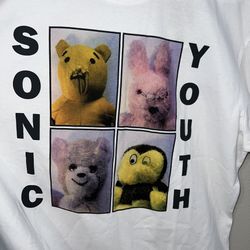 Sonic Youth Vintage Style NEW T Shirt L Plushes Mike Kelley Art Levi’s