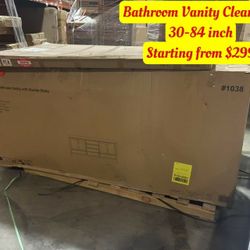  Bathroom Vanity Clearance,30-84 inch