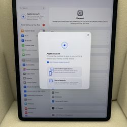 iPad Pro 12.9” 6th Gen 128gb Unlocked- Babcock 