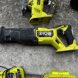 Ryobi Sawzall Reciprocating Saw 18v