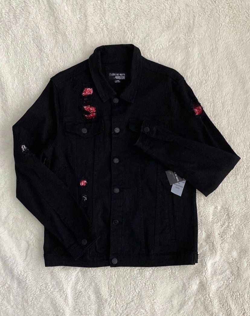 Men’s Black Jean Jacket