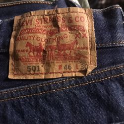 Levis 501 46 X 30