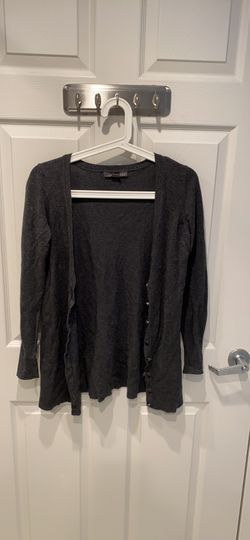 Dark Grey knit cardigan XS