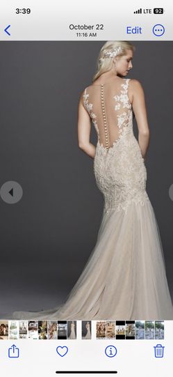 Wedding Dress  Off White.