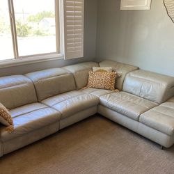Nice Leather Sectional/Couch
