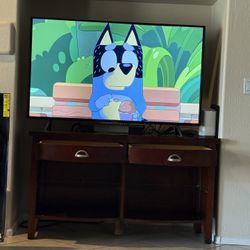 Wood TV Stand