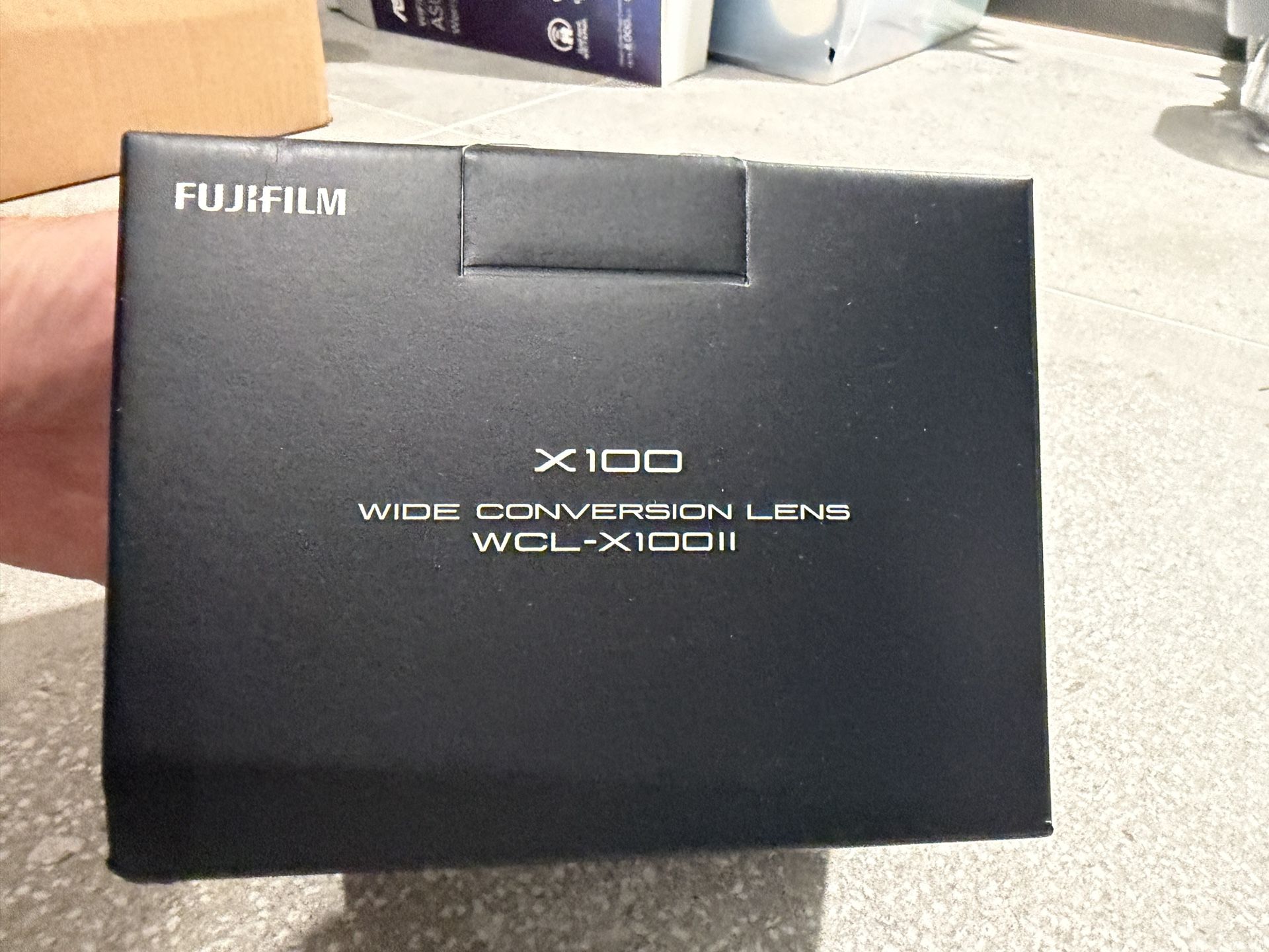 Fuji X100 Wide Conversion Lens WCL-X100II