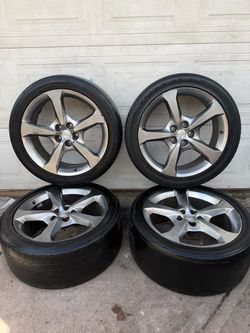 20 inch Chevy Camaro Staggered Wheels