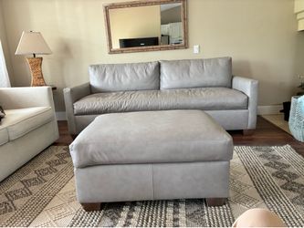 Italian leather  sofa