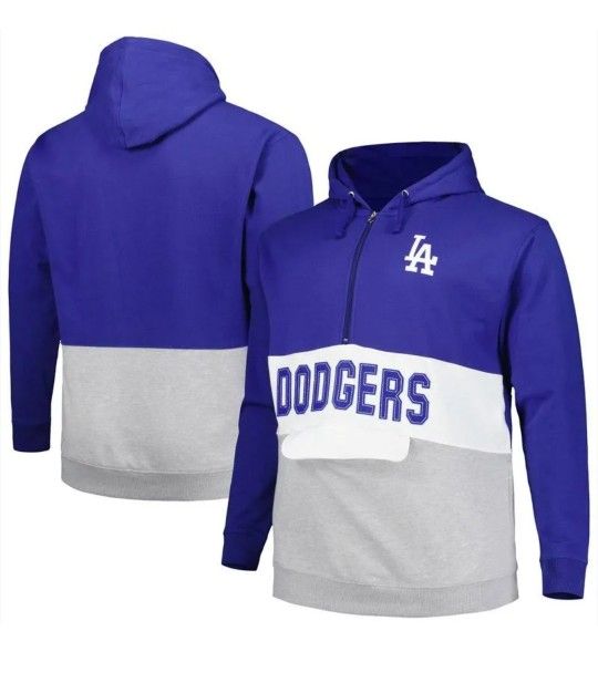 New 2XL Dodgers Hoodie Sweatshirt 