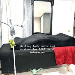 Lash /massage Table And Cushion 