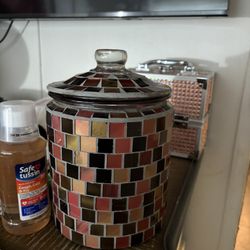 Decorative Glass Jar