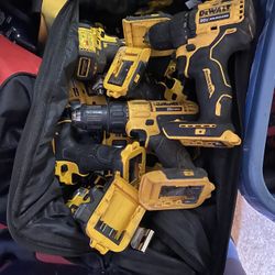 Large bag of 20 V drill all work