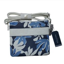 NWT Nautica Flower Shoulder Strap Purse-OS