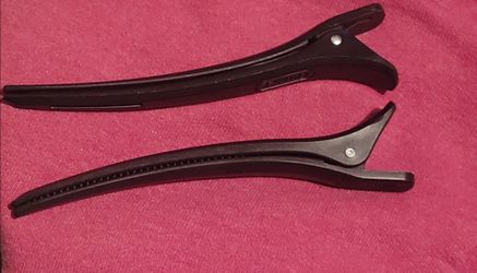 Hair dying clips