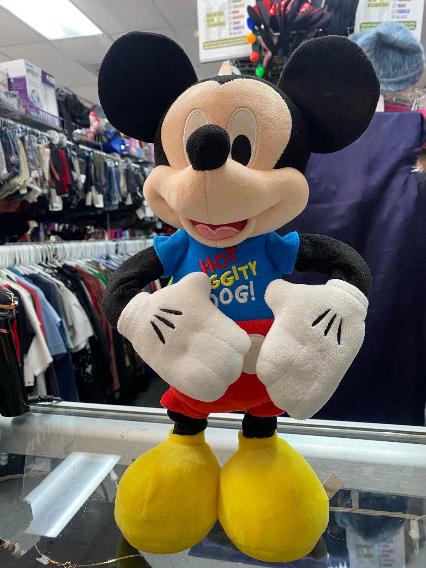 Mickey Mouse Hot Diggity Dog Plushie